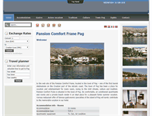 Tablet Screenshot of hotel-frane.com